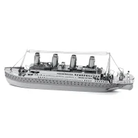 پازل سه‌بعدی فلزی مدل کشتی تایتانیک Titanic 3D Metal Puzzle