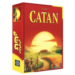 «خرید بازی فکری کاتان Catan فارسی – بردگیم خانوادگی ۲ تا ۴ نفره (۱۰+)»